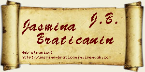 Jasmina Bratičanin vizit kartica